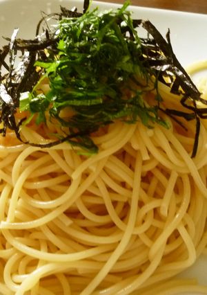 ∞∞∞自然食卓　梅干しスパゲティ∞∞∞-レシピのメイン写真