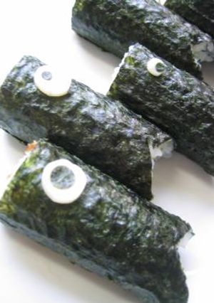 海苔巻きごはん☆鯉のぼり-レシピのメイン写真