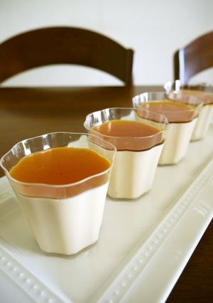 紅茶のムース♪カラメルソース♪-レシピのメイン写真