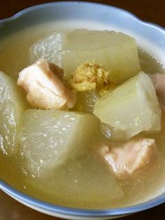 冬瓜と鶏もも肉の煮物-レシピのメイン写真