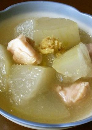 冬瓜と鶏もも肉の煮物-レシピのメイン写真