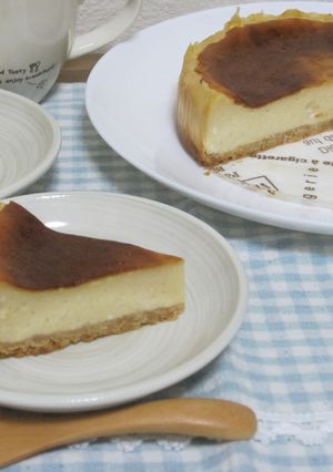 クリチ半分で♪　ベイクドチーズケーキ-レシピのメイン写真