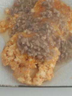 豆腐ハンバーグあんかけ-レシピのメイン写真