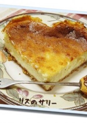 気持ちヘルシーなチーズケーキ-レシピのメイン写真