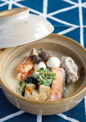 からだ温まる豆乳鍋-レシピのメイン写真
