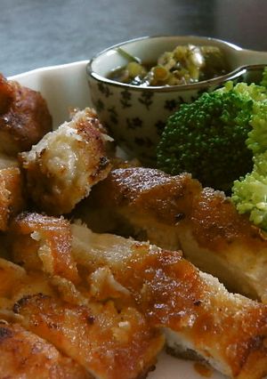 鶏ムネ肉を焼く！-レシピのメイン写真