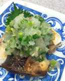 夏にさっぱり☆鰤塩焼き☆薬味おろし
