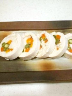 鶏肉の昆布茶巻き-レシピのメイン写真