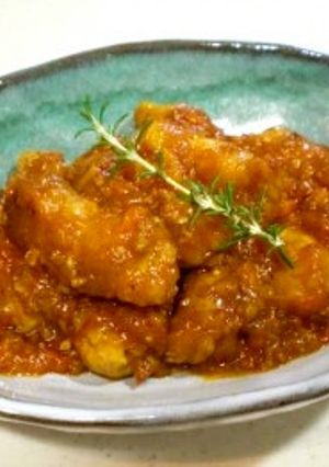 豚コマ団子のミートソース煮-レシピのメイン写真
