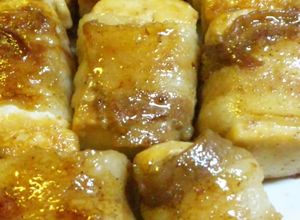 豆腐の豚バラ巻き✿～照り焼きソースで～✿-レシピのメイン写真