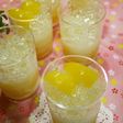 *ぷるるんキラキラ☆桃のカルピスゼリー*