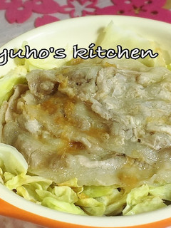 ノンオイル♪豚肉のしょうが蒸し-レシピのメイン写真