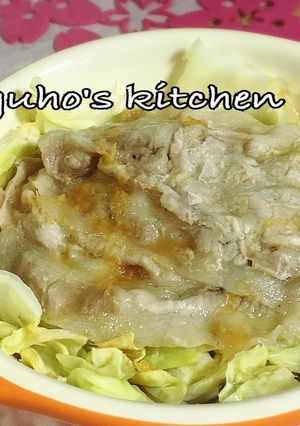 ノンオイル♪豚肉のしょうが蒸し-レシピのメイン写真