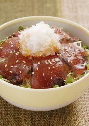 かつおのおろしづけ丼-レシピのメイン写真