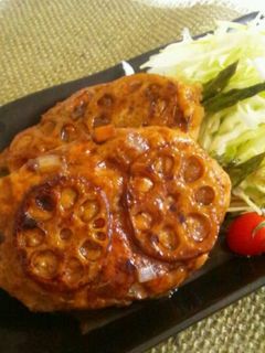 アスパラとレンコンのつくね-レシピのメイン写真