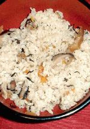 ひじきの煮物の炊き込みご飯-レシピのメイン写真