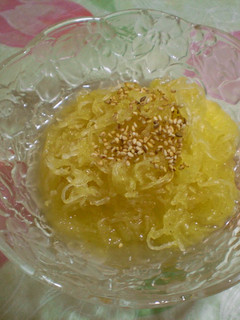 そうめん南瓜の和え物-レシピのメイン写真