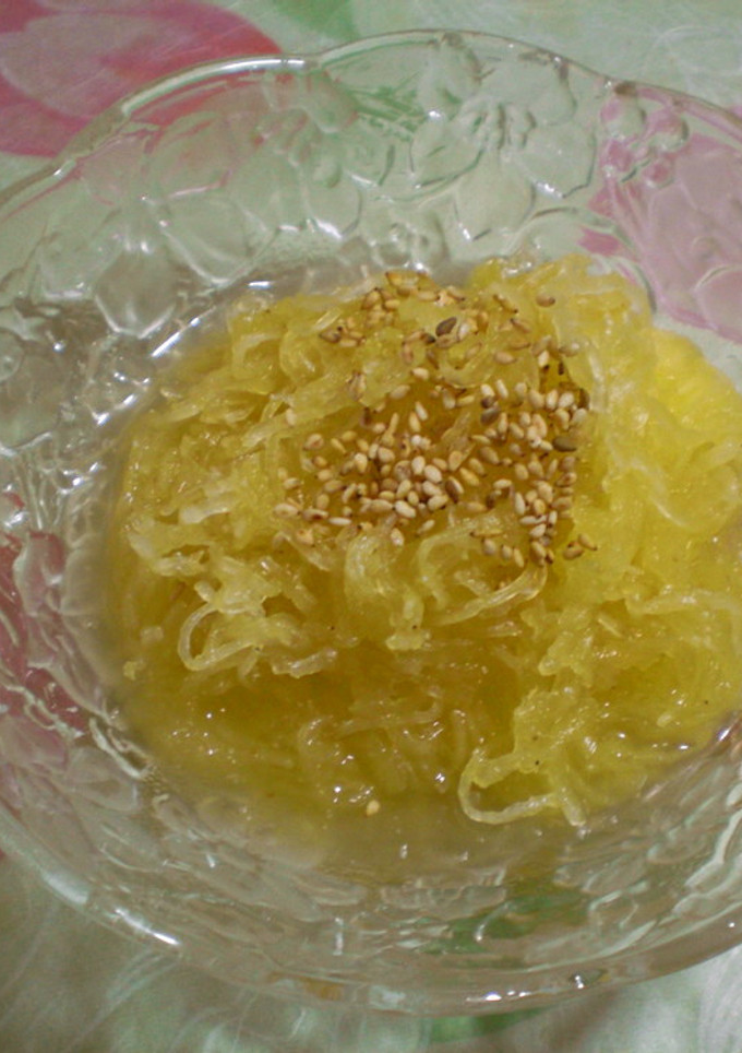 そうめん南瓜の和え物-レシピのメイン写真