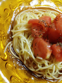 トマトの冷たいパスタ-レシピのメイン写真
