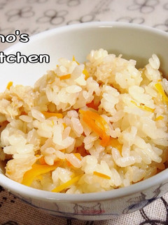 超~お手軽♪ホタテ缶で炊き込みご飯-レシピのメイン写真