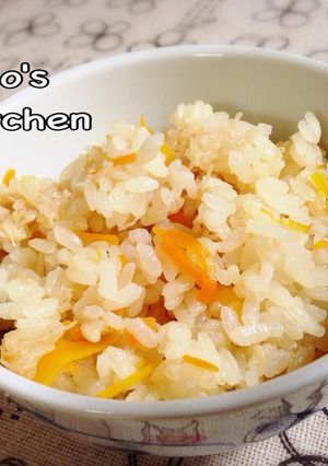 超～お手軽♪ホタテ缶で炊き込みご飯-レシピのメイン写真