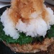 塩麹豆腐でおろしポン酢ハンバーグ