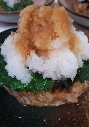 塩麹豆腐でおろしポン酢ハンバーグ-レシピのメイン写真