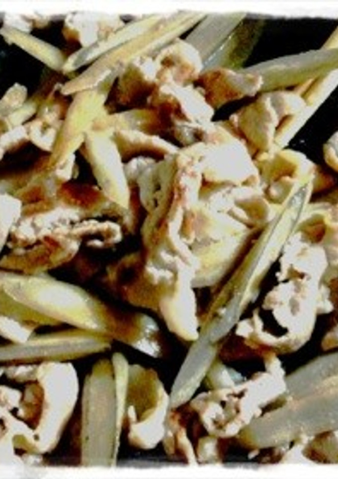 豚肉とゴボウの柔らか炒め-レシピのメイン写真
