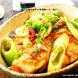 ■鶏むね&長ねぎのオイスター黒胡椒炒め■