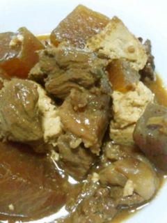 わが家のどて焼き-レシピのメイン写真