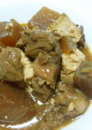 わが家のどて焼き-レシピのメイン写真