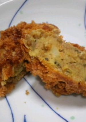 衣サクサク☆ゴーヤ入りカレーコロッケ-レシピのメイン写真
