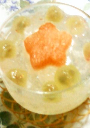 星空★くらっしゅシュワ２ゼリー。＋・☆三-レシピのメイン写真