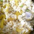 漬かりすぎた沢庵のちゃーはん。