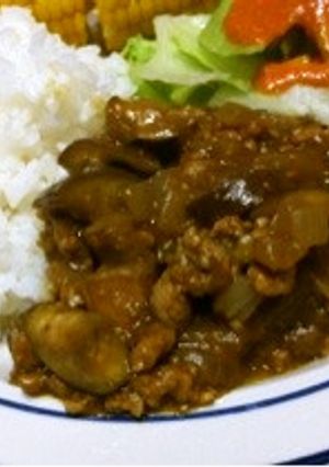 茄子のドライカレー-レシピのメイン写真