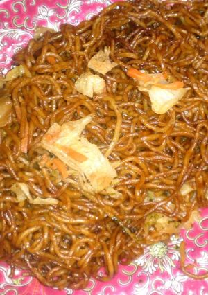 オイスターソース焼きそば ラー油がけ-レシピのメイン写真