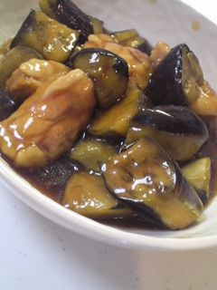 香ばしい鶏肉となすのとろとろ煮-レシピのメイン写真