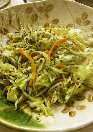 栄養たっぷり！お茶っぱ入り野菜炒め-レシピのメイン写真
