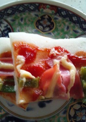 なんちゃって米粉ピザ-レシピのメイン写真