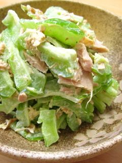 新野菜サラダゴーヤとツナの和え物-レシピのメイン写真
