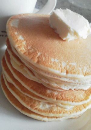 ふわしゅわパンケーキ♪-レシピのメイン写真