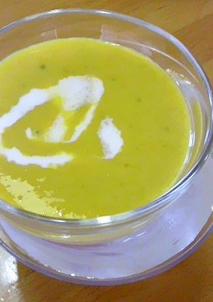 カボチャの冷製スープ-レシピのメイン写真