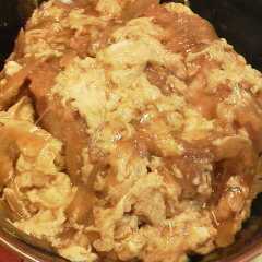 รูปของ *カツがサクサク！簡単あんかけカツ丼*