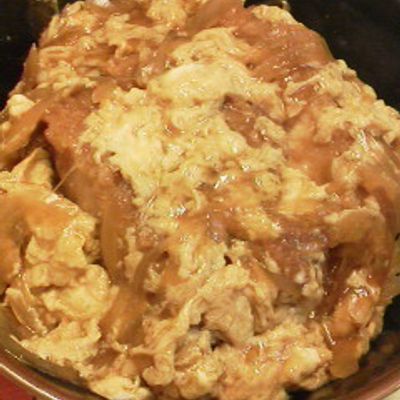 カツがサクサク！簡単あんかけカツ丼* by はつみかん