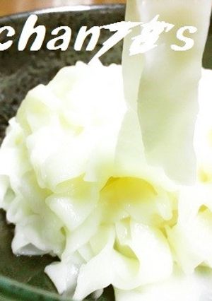 薄力粉で手打ちうどん②きしめん風☆-レシピのメイン写真