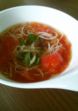 超簡単!!トマトそうめん-レシピのメイン写真