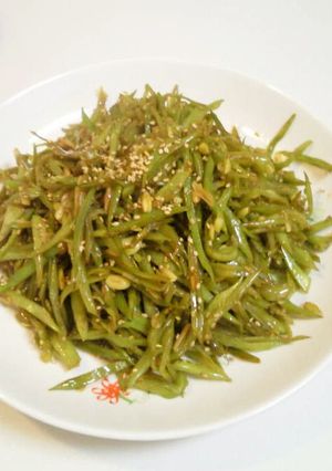 簡単！モロッコいんげんの炒め物-レシピのメイン写真