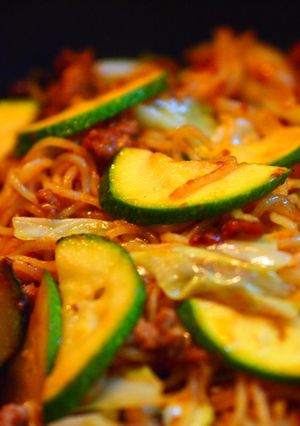 超簡単！ズッキーニのカレー粉炒め-レシピのメイン写真