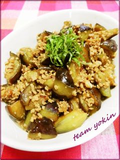 ナスと豚挽肉の炒め煮-レシピのメイン写真