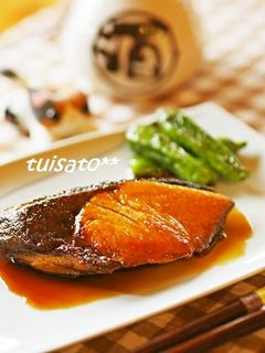 *フライパンであめ色ブリの照り焼き-レシピのメイン写真